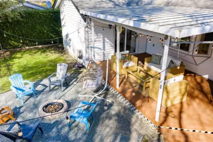 Aerial View of 5935 169a Street, Surrey, BC