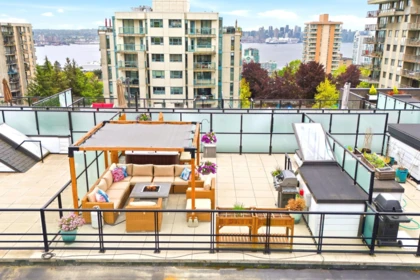 Outdoor Patio Photo of 607 128 E 8th Street, North Vancouver, BC