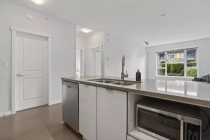 Kitchen Island Photo of 107 9168 Slopes Mews, Burnaby, BC