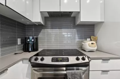 Kitchen Photo of 107 9168 Slopes Mews, Burnaby, BC