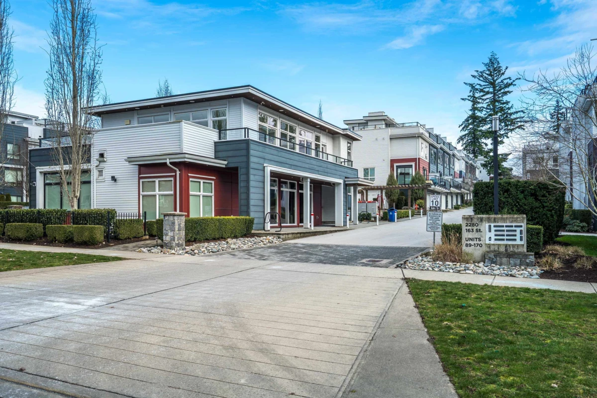 Exterior Rear Photo of 163 2280 163 Street, Surrey, BC