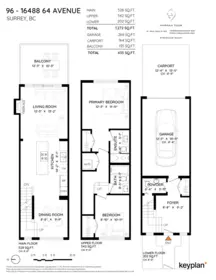 Hallway Photo of 96 16488 64 Avenue, Surrey, BC