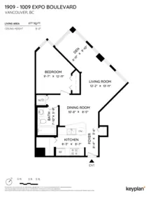 Garage Interior Photo of 1909 1009 Expo Boulevard, Vancouver, BC