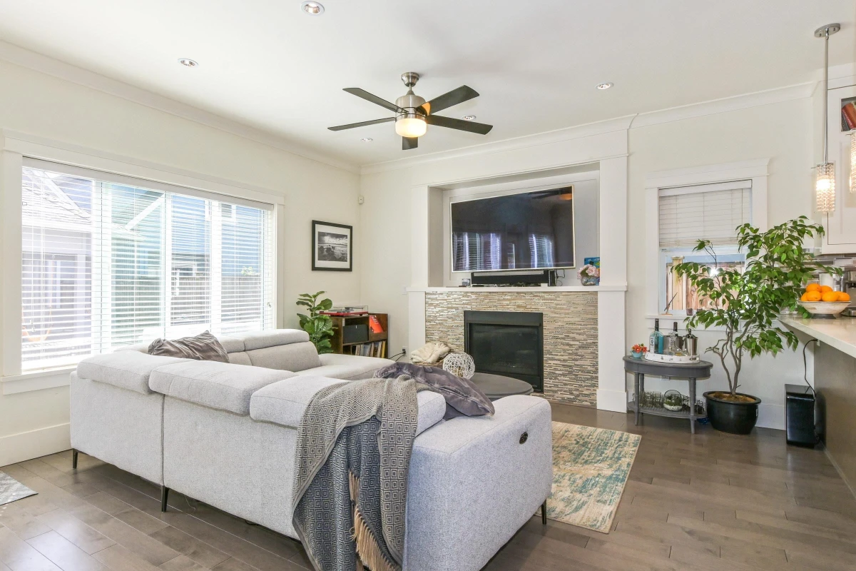 Living Room Photo of 4748A 55b Street, Ladner, BC