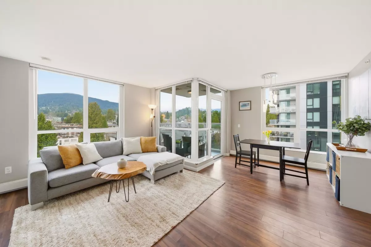 Living Room Photo of 705 135 E 17th Street, North Vancouver, BC