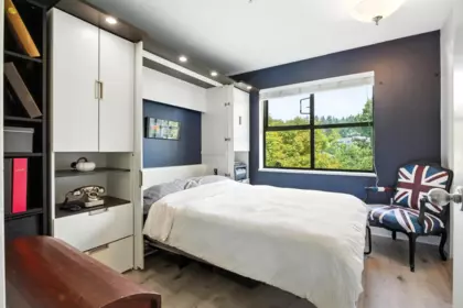 Bedroom 2 Photo of 404 225 Newport Drive, Port Moody, BC