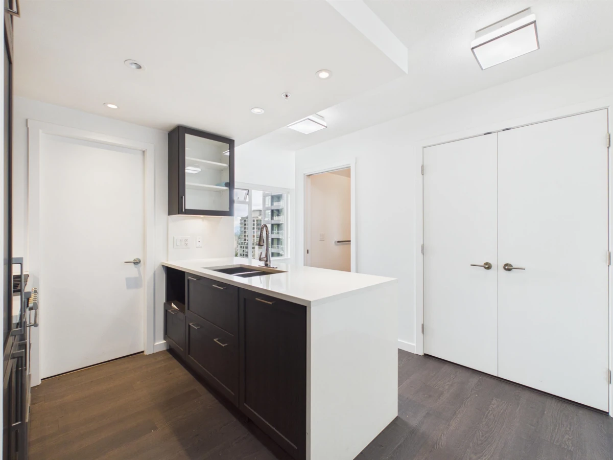 Living Room Photo of 2202 5515 Boundary Road, Vancouver, BC