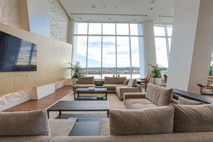 Outdoor Deck Photo of 3207 680 Quayside Drive, New Westminster, BC