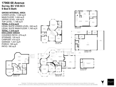 Backyard Photo of 17968 68 Avenue, Surrey, BC