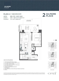 Walk-In Closet Photo of 2707 2108 Gilmore Avenue, Burnaby, BC