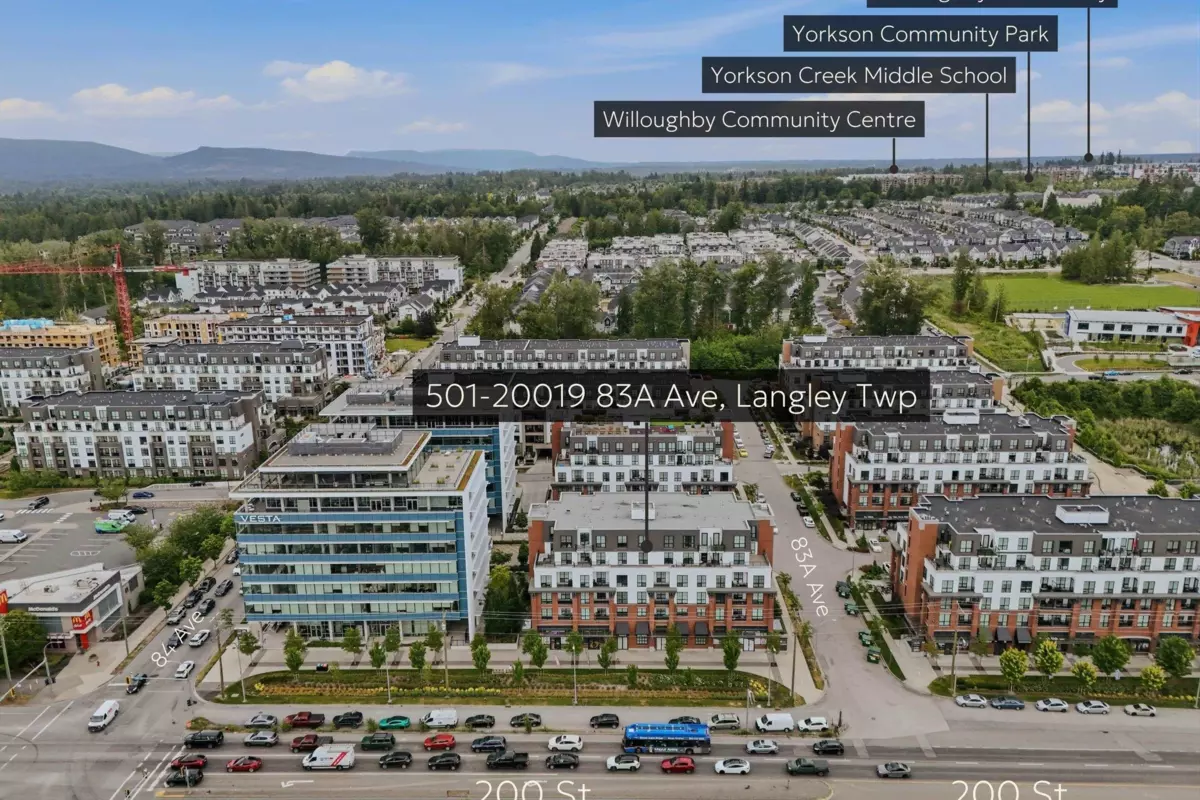 Exterior Rear Photo of 501 20019 83a Avenue, Langley, BC
