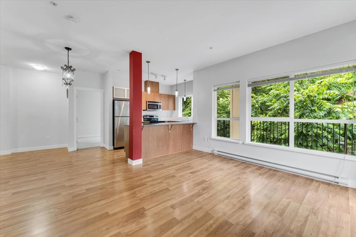 Living Room Photo of 215 9655 King George Boulevard, Surrey, BC