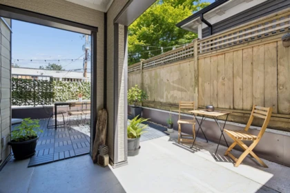 Outdoor Kitchen Photo of 105 507 E 6th Avenue, Vancouver, BC