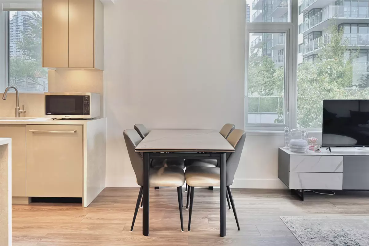 Dining Area Photo of 301 4433 Alaska Street, Burnaby, BC