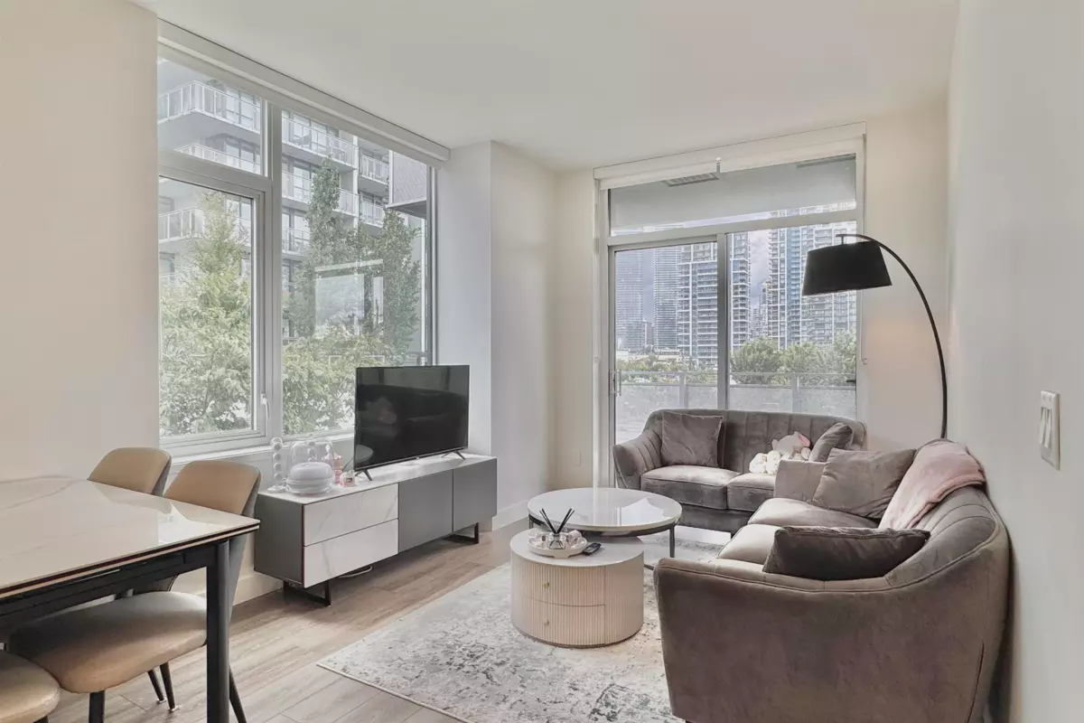 Living Room Photo of 301 4433 Alaska Street, Burnaby, BC