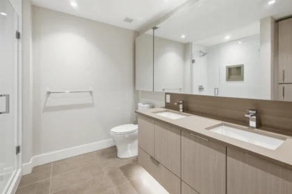 Powder Room Photo of 414 8508 Rivergrass Drive, Vancouver, BC