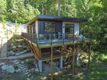 Front Yard Photo of 5792 Tillicum Bay Road, Sechelt, BC