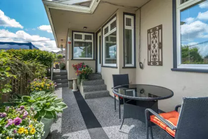 Backyard Photo of 324 Churchill Avenue, New Westminster, BC
