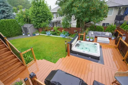 Aerial View of 27015 34a Avenue, Langley, BC