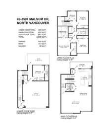 Playground / Recreational Area Near 49 3597 Malsum Drive, North Vancouver, BC