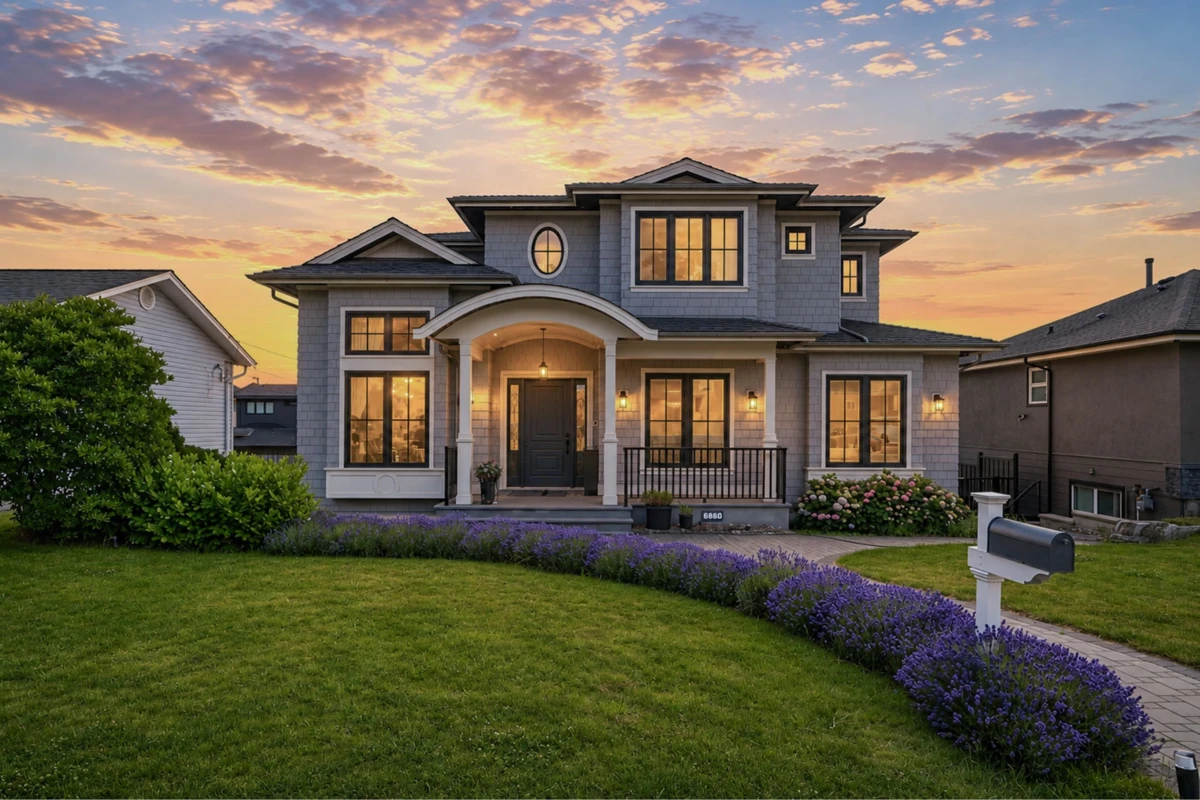 Exterior Rear Photo of 6860 Hycrest Drive, Burnaby, BC