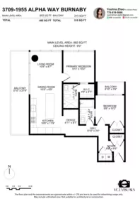 3709 1955 Alpha Way, Burnaby, BC, Burnaby — Apartment/Condo for sale