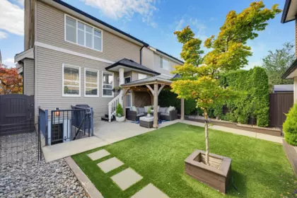 Aerial View of 6748 193 Street, Surrey, BC