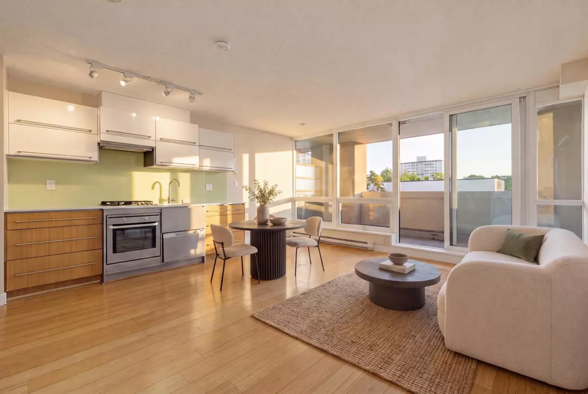 Living Room Photo of 410 718 Main Street, Vancouver, BC