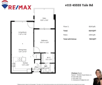 113 45555 Yale Road, Chilliwack, BC, Chilliwack — Apartment/Condo for sale