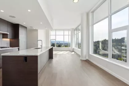Kitchen Island Photo of 2602 305 Morrissey Road, Port Moody, BC
