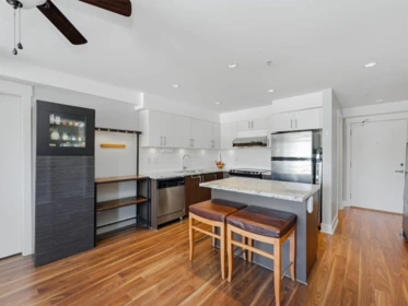Kitchen Island Photo of 308 85 Eighth Avenue, New Westminster, BC
