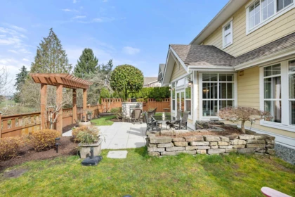 Aerial View of 3711 142nd Street, Surrey, BC