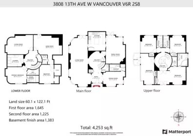 Primary Bedroom Photo of 3808 W 13th Avenue, Vancouver, BC
