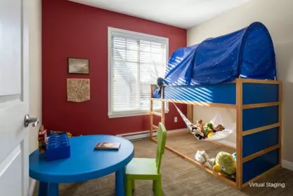 Basement Recreation Room Photo of 61 5556 Peach Road, Chilliwack, BC