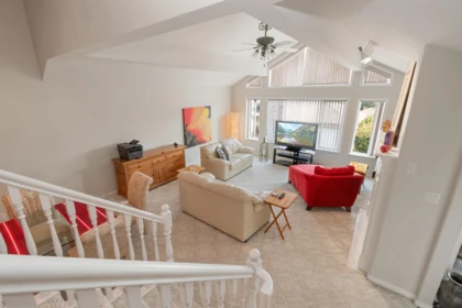 Basement Recreation Room Photo of 23 8590 Sunrise Drive, Chilliwack, BC