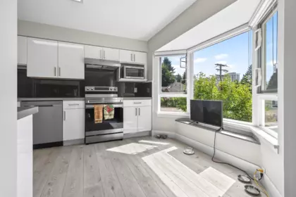 Outdoor Deck Photo of 201 501 Cochrane Avenue, Coquitlam, BC