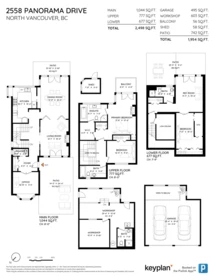 Living Room Photo of 2558 Panorama Drive, North Vancouver, BC