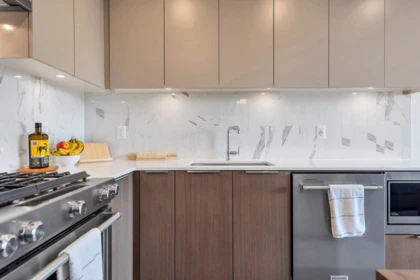 Kitchen Island Photo of 504 645 Como Lake Avenue, Coquitlam, BC