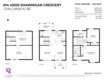 Outdoor Deck Photo of 14 45535 Shawnigan Crescent, Chilliwack, BC