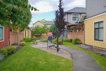 Backyard Photo of 58 4750 228 Street, Langley, BC