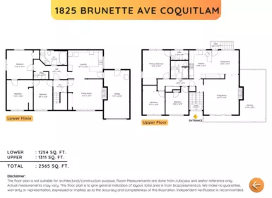 Backyard Photo of 1825 Brunette Avenue, Coquitlam, BC