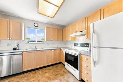Kitchen Island Photo of 305 8751 General Currie Road, Richmond, BC