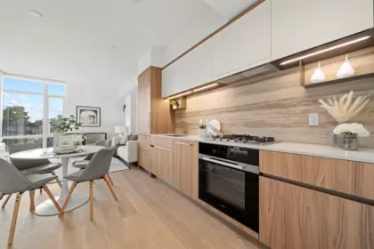 Breakfast Nook Photo of 104 8486 Oak Street, Vancouver, BC