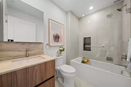 Kitchen Photo of 104 8486 Oak Street, Vancouver, BC