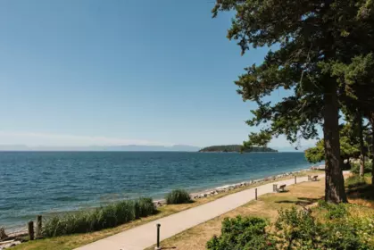 Outdoor Patio Photo of 403 5725 Teredo Street, Sechelt, BC