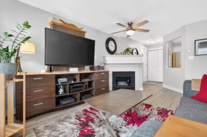 Family Room Photo of 205 17730 58a Avenue, Surrey, BC