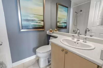 Guest Bathroom Photo of 405 160 E 13th Street, North Vancouver, BC