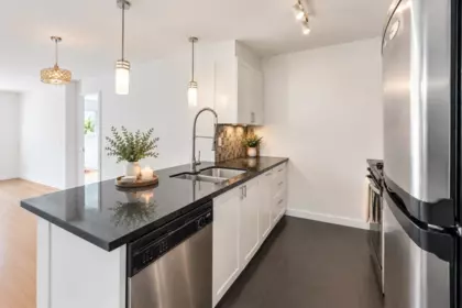 Dining Area Photo of 218 405 Skeena Street, Vancouver, BC