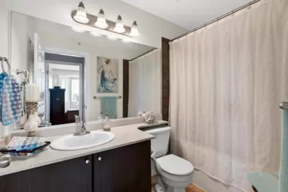 Basement Recreation Room Photo of 412 5488 198 Street, Langley, BC