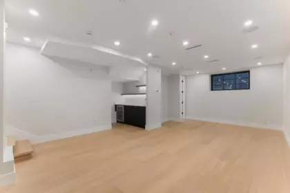 Aerial View of 1683 Nelson Street, Vancouver, BC